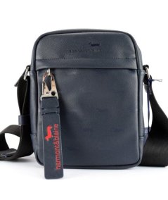 Reporter Bag Blaine Allover Nero - Harmont & Blaine