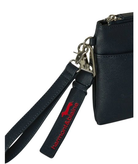 Pochette Piatta Blaine Allover Nero - Harmont & Blaine
