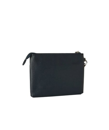 Pochette Piatta Blaine Allover Nero - Harmont & Blaine