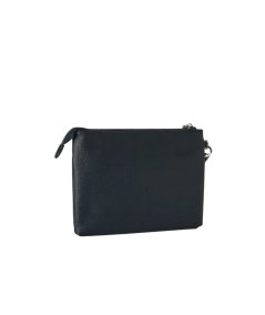 Pochette Piatta Blaine Allover Nero - Harmont & Blaine