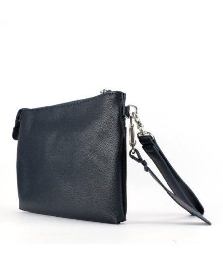 Pochette Piatta Blaine Allover Nero - Harmont & Blaine