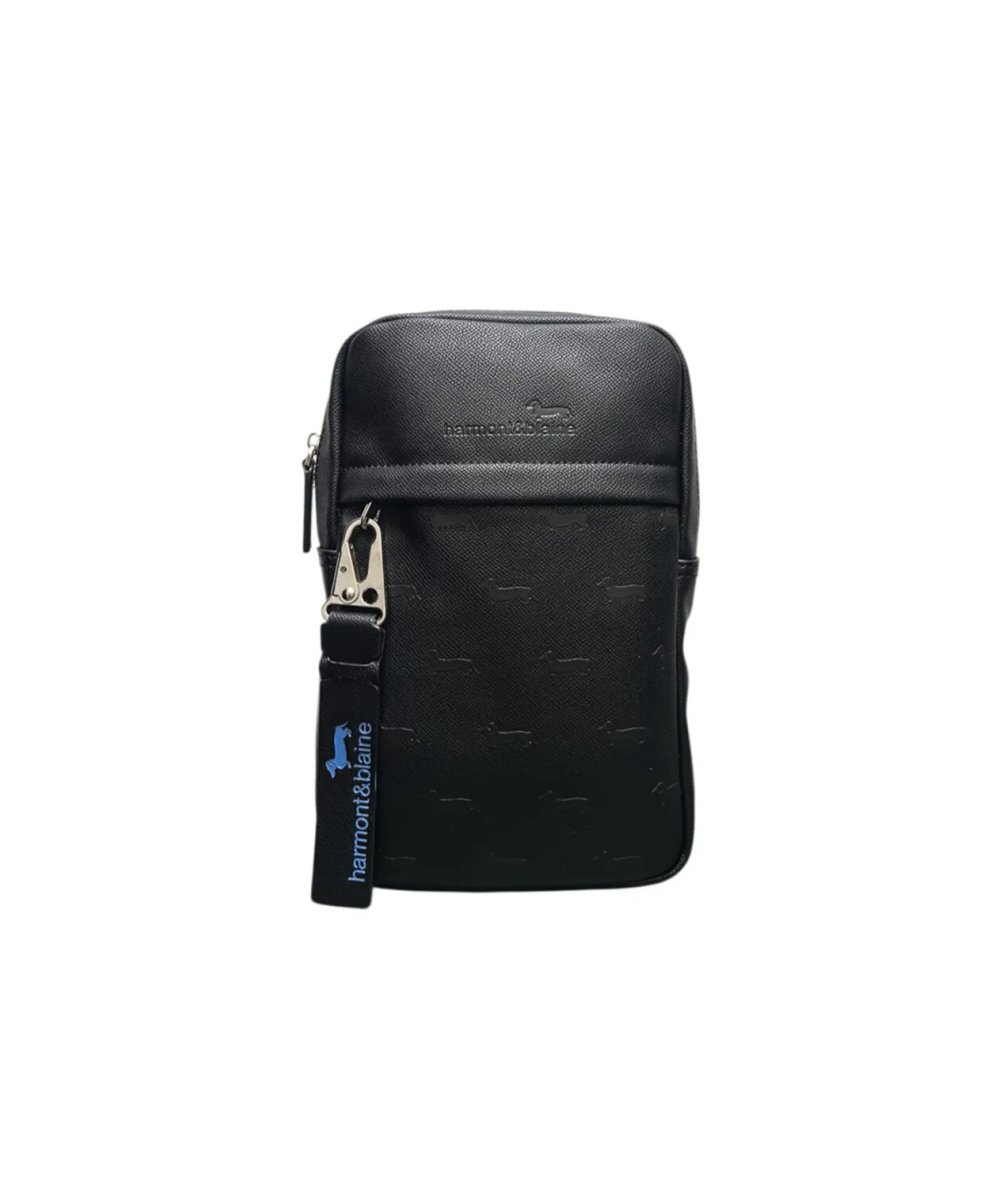Chest Rig Blaine Allover Nero - Harmont & Blaine