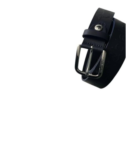 Cintura Uomo in Pelle Nera 3,5 cm - Harmont & Blaine