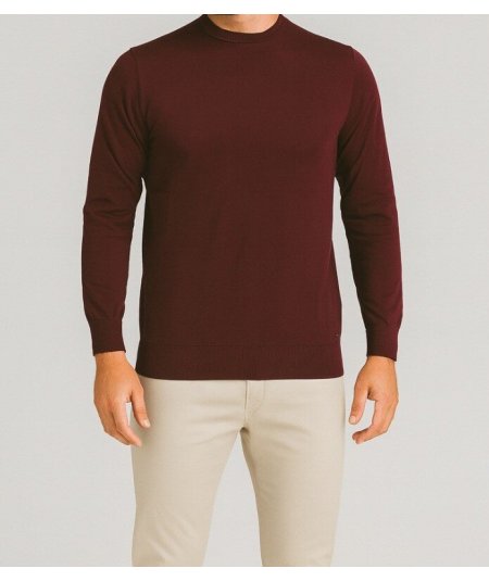 Maglia Girocollo Markup Verde Bosco Misto Viscosa - MK20010