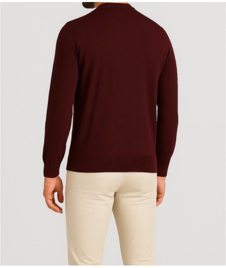 Maglia Girocollo Markup Verde Bosco Misto Viscosa - MK20010