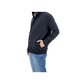 Maglia Lupetto Bottoni Markup Blu - MK9900044