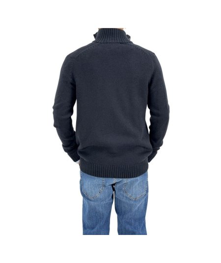 Maglia Lupetto Bottoni Markup Blu - MK9900044