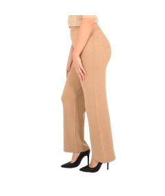 Markup Pantalone Palazzo Viscosa Cammello