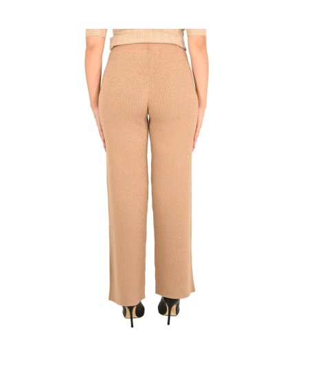 Markup Pantalone Palazzo Viscosa Cammello