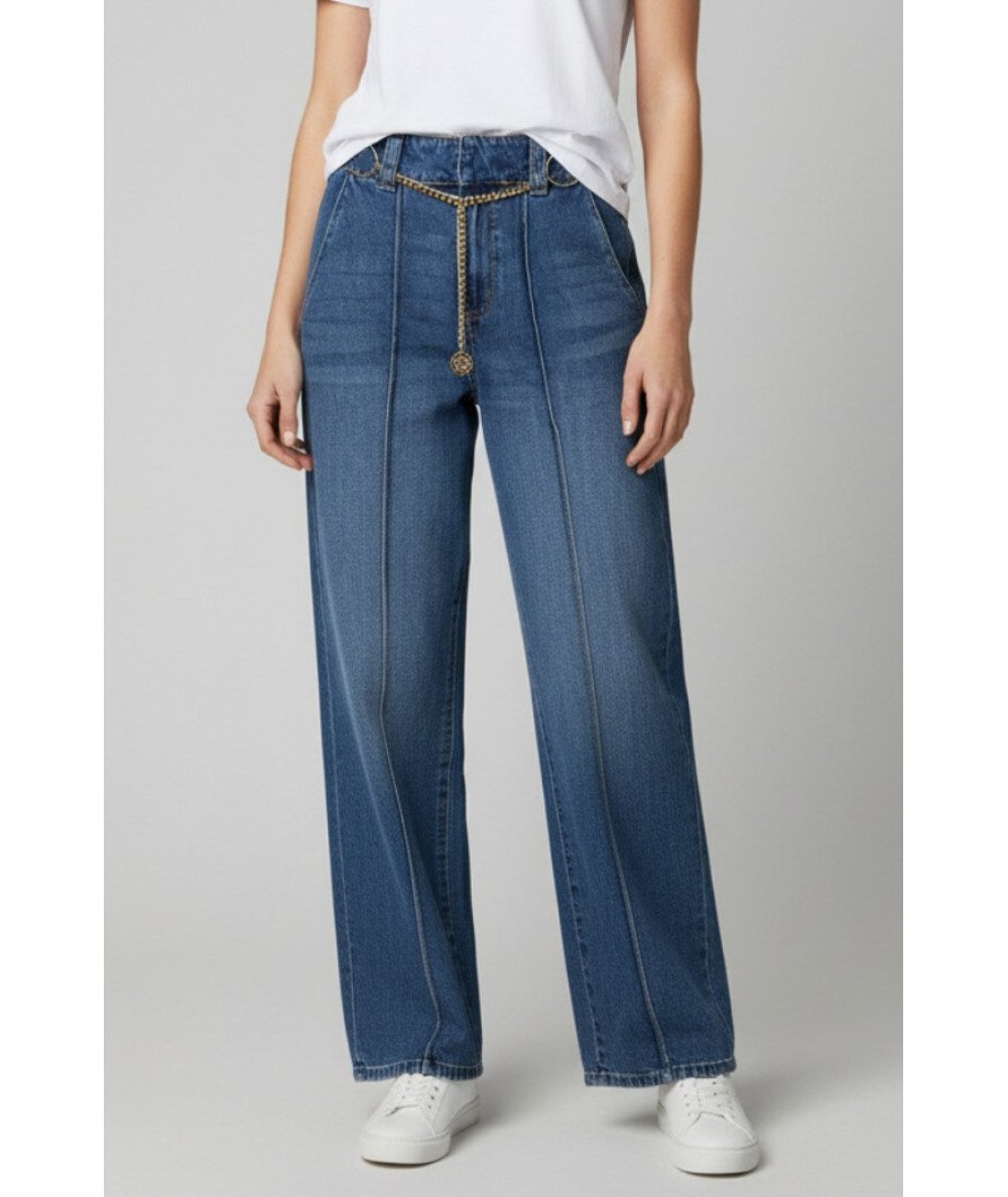 Markup Jeans Wide Leg 5 Tasche Denim