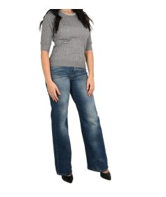 Markup Maglia Manica Corta Applicazioni Grigio