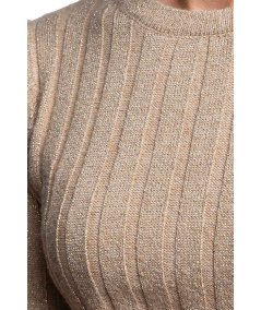 Markup Maglia Girocollo Misto Lana Beige