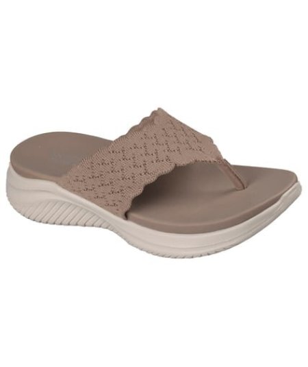 Skechers Ultra Flex 3.0 Rhythm Donna Nero Sandali Sportivi