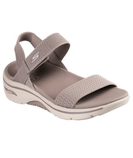 Skechers Go Walk Arch Fit 2.0 Donna Tortora Sandali Anatomici