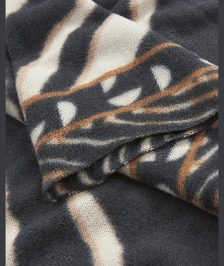 Sciarpa Nero Verde Fashion 06-0001286