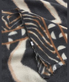 Sciarpa Nero Verde Fashion 06-0001286