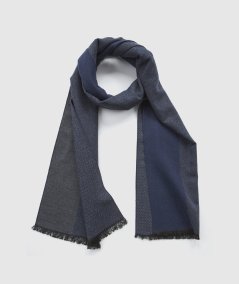 Sciarpa Uomo Nero Verde Fashion 59-0000110
