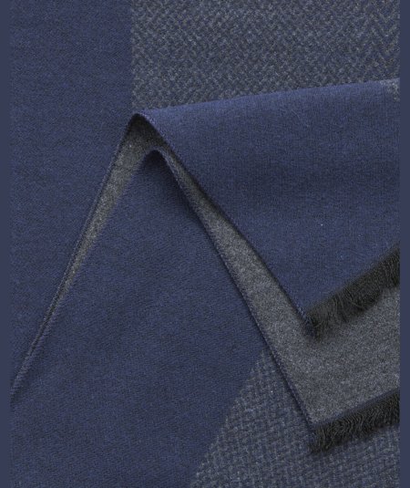 Sciarpa Uomo Nero Verde Fashion 59-0000110