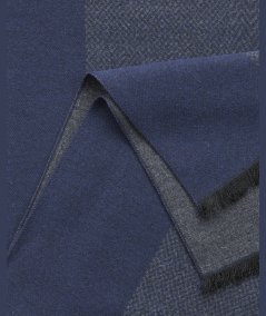 Sciarpa Uomo Nero Verde Fashion 59-0000110