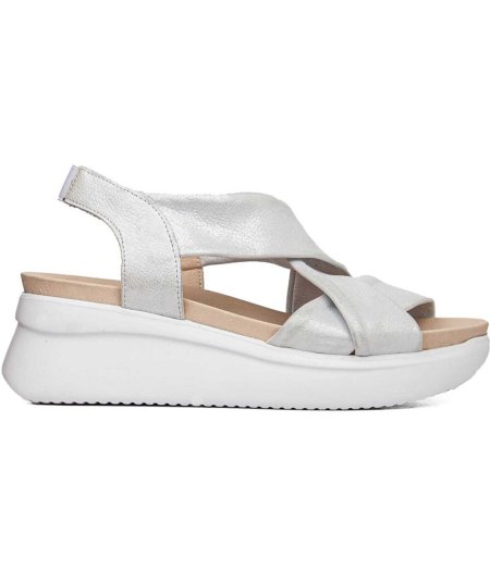 Sandalo Donna Callaghan 29904 Platino Cava - Luminosità e Stile Unico