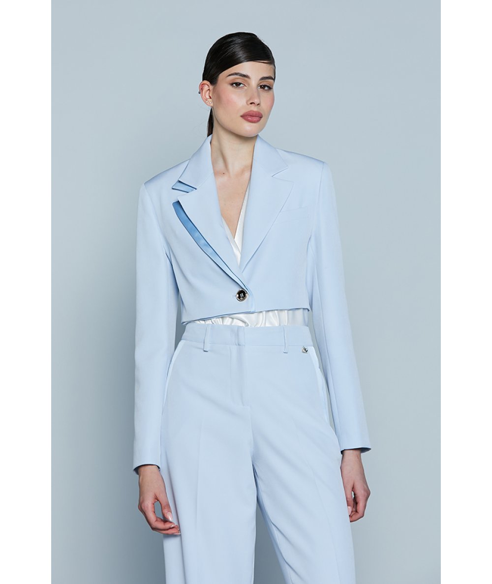 Giacca Ersilia Azzurro Baby Blue Relish - Taglia 42