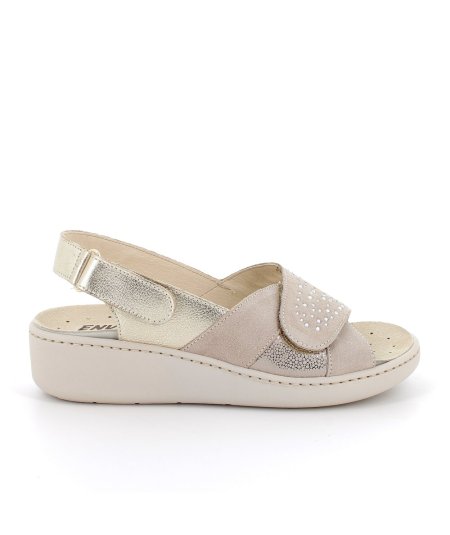 ENVAL SOFT SANDALO PLATINO - Modello 77750