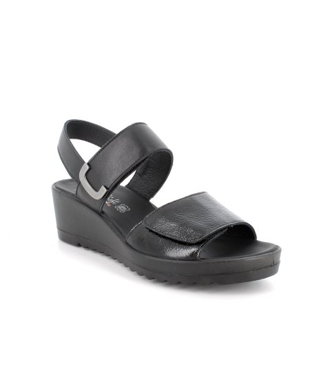 ENVAL SOFT SANDALO NERO - Modello 77788