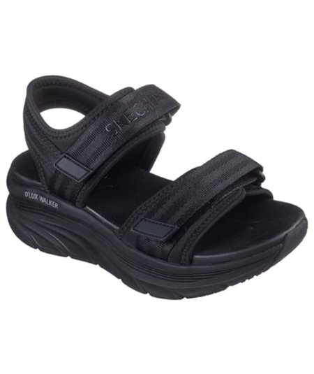 Skechers D'Lux Walker - Adored Days Nere - Camminata Ammortizzata