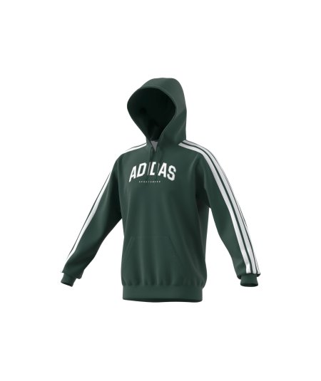 Felpa Adidas Verde Uomo - Modello JV6506