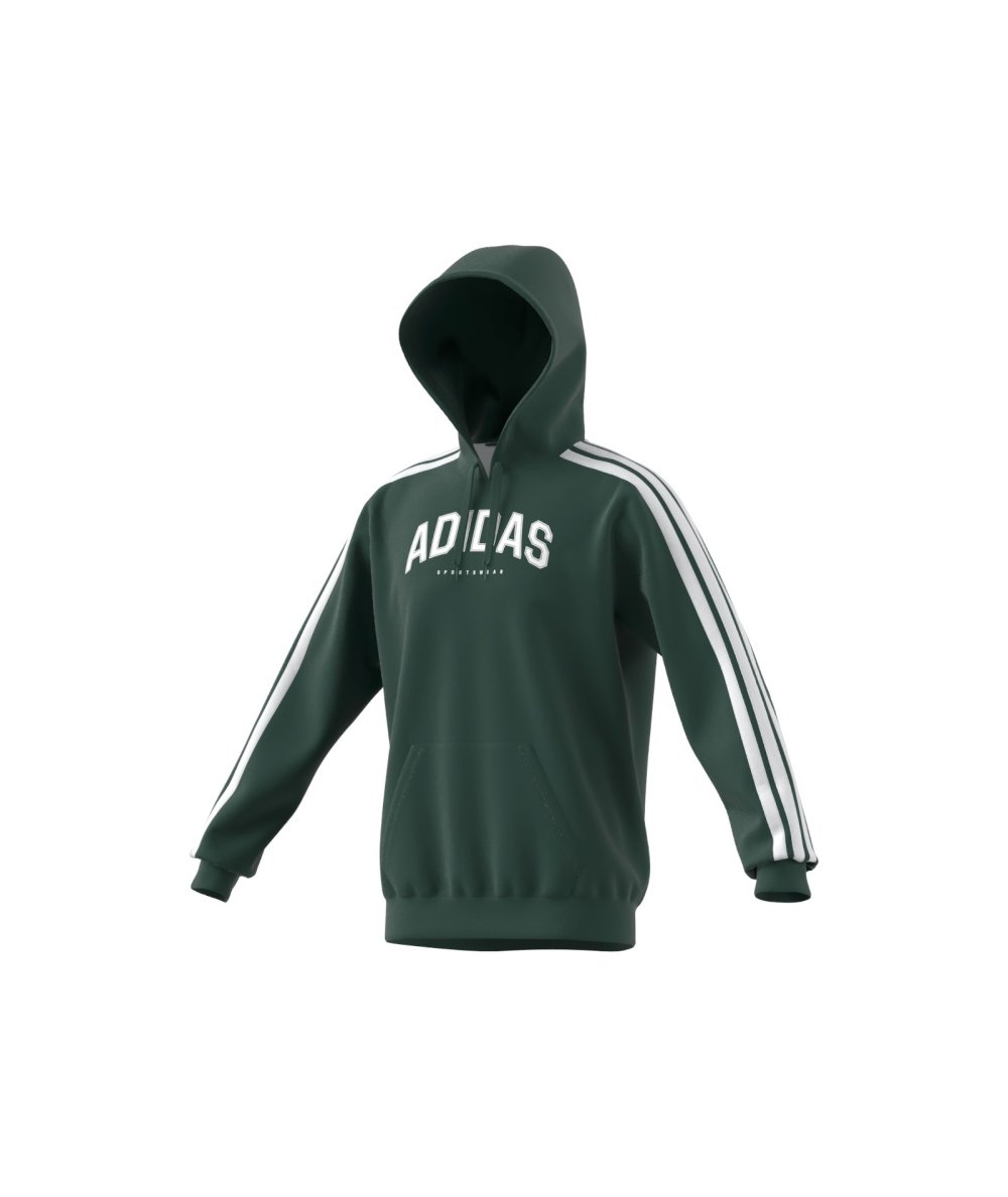 Felpa Adidas Verde Uomo - Modello JV6506