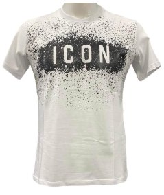 T-SHIRT C/LOGO C/SCHIZZI STAMPATI