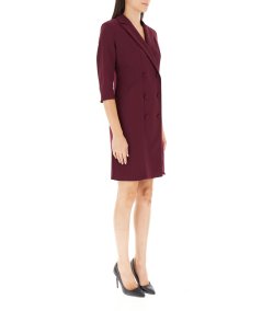Abito Chemisier Bordeaux Rinascimento | Eleganza Versatile
