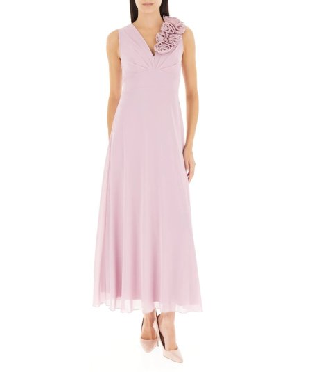 Abito Stile Impero Malva Rinascimento | Eleganza Romantica