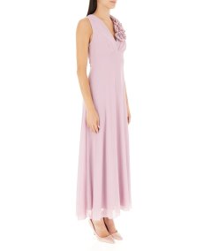 Abito Stile Impero Malva Rinascimento | Eleganza Romantica