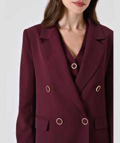 Giacca Doppiopetto Rossa Rinascimento | Carattere e Stile