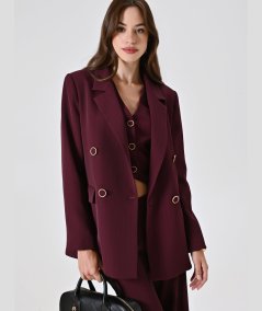 Giacca Doppiopetto Rossa Rinascimento | Carattere e Stile