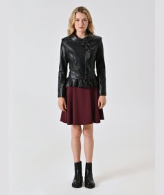 Giacca Sfiancata Nera Rinascimento | Design Sartoriale