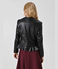 Giacca Sfiancata Nera Rinascimento | Design Sartoriale