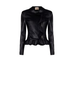 Giacca Sfiancata Nera Rinascimento | Design Sartoriale