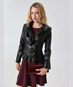 Giacca Sfiancata Nera Rinascimento | Design Sartoriale