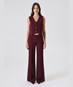 Gilet Sartoriale Rosso Rinascimento | Tocco di Carattere