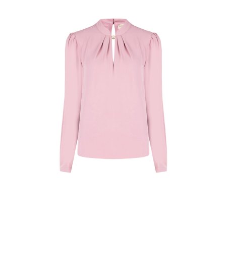 Blusa Sfiancata Rinascimento | Raffinatezza Malva o Panna