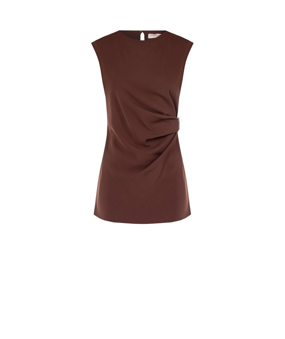 Top Sfiancato Rinascimento | Cioccolato, Malva o Verde