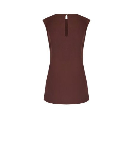 Top Sfiancato Rinascimento | Cioccolato, Malva o Verde