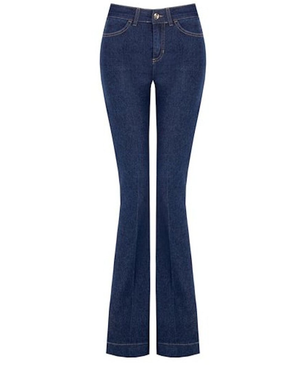 Jeans a Zampa Blu Rinascimento | Stile Anni '70