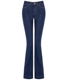 Jeans a Zampa Blu Rinascimento | Stile Anni '70