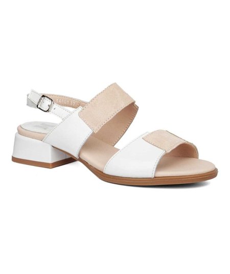 Sandalo Donna Callaghan 34401VER Bianco - Purezza e Stile Estivo