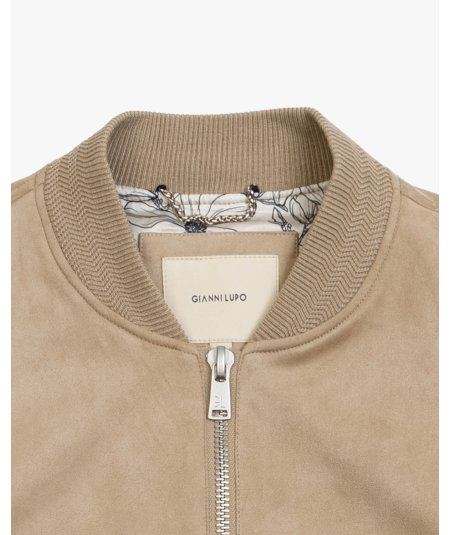 Giubbino Ecopelle Blu Navy Uomo Gianni Lupo GL9730 - Versatile & Trendy