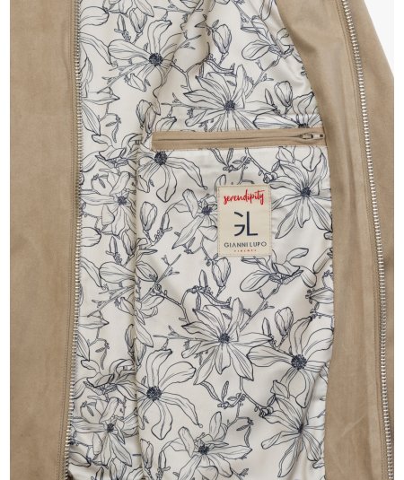 Giubbino Ecopelle Blu Navy Uomo Gianni Lupo GL9730 - Versatile & Trendy