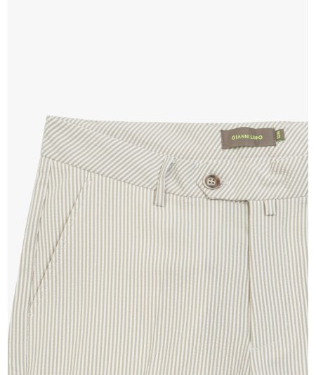 Bermuda Beige Uomo Gianni Lupo GL5167BD - Eleganza e Praticità Estiva